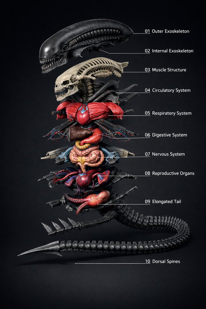 Anatomical Exploded View