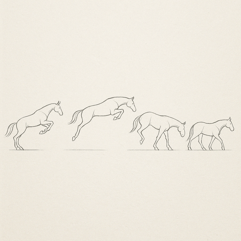 Horse Jump Animation Keyframes