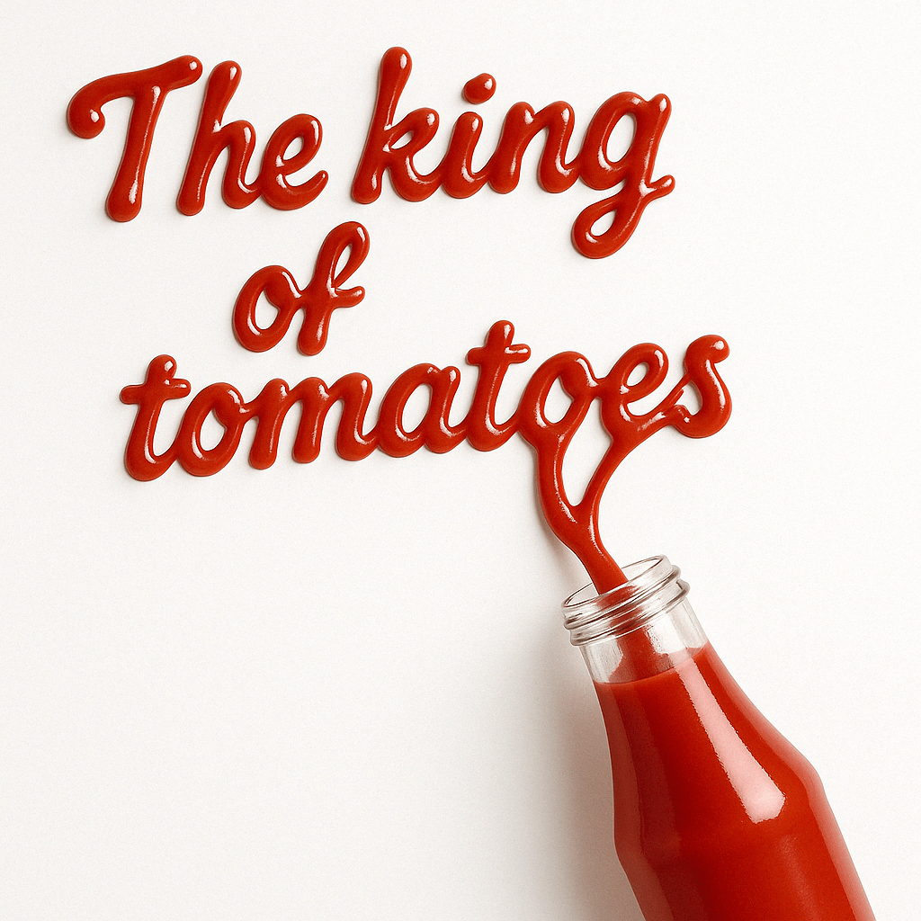 Ketchup Advertisement Packaging Shot