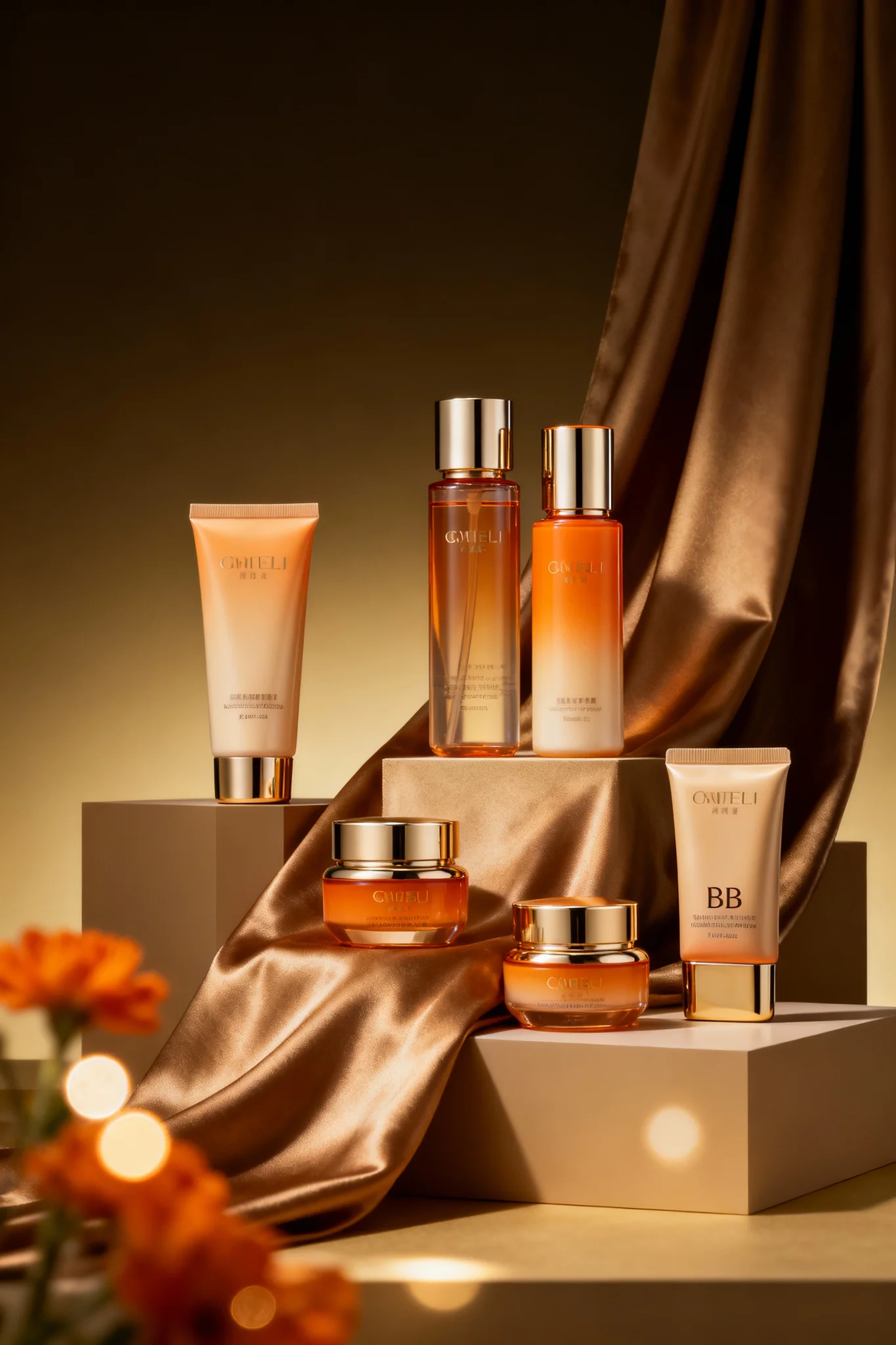 Luxury Skincare Extreme Close-Up
