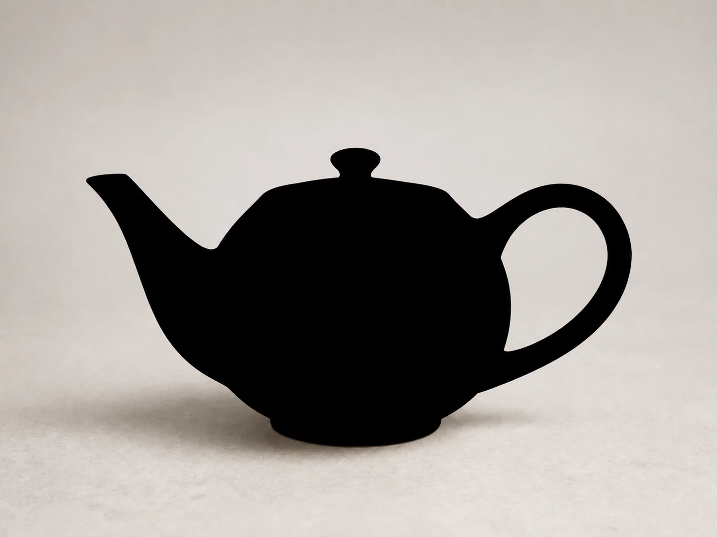 Matching product or object converted into a silhouette